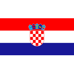 Drapeau de la Croatie