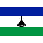 Drapelul statului Lesotho