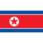 Bandeira da Coreia do Norte