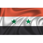 Drapeau de la Syrie