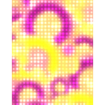 Bright halftone dots