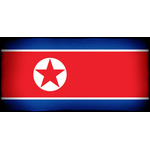 Bandera de Corea del norte