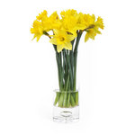 Narcisos en florero