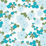 Fundo floral vintage