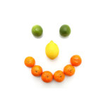 Smiley de fruta