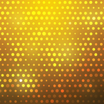 Glowing yellow dots