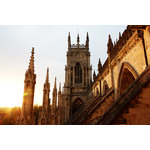 York Minster bij zonsondergang